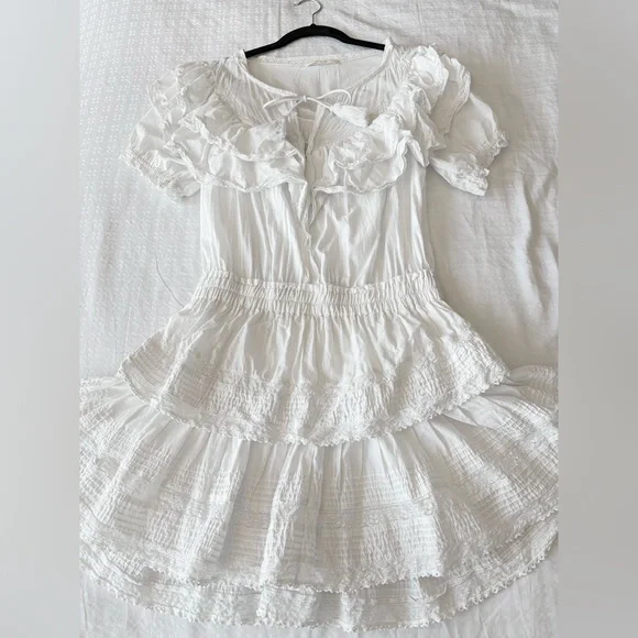 LoveShackFancy Liv Heritage Ruffle Dress - Picture 11 of 16